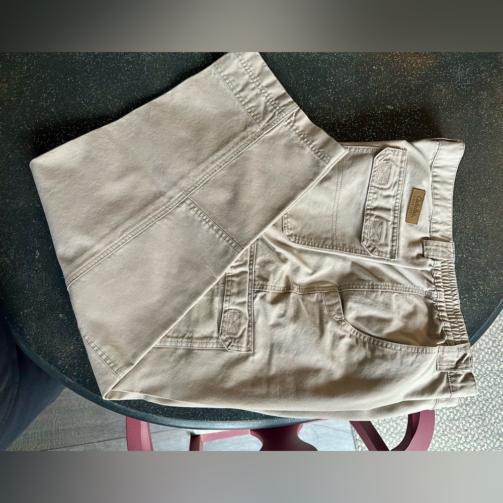 Men's Cabela’s Tan Cargo Pants size 42 W 30 L